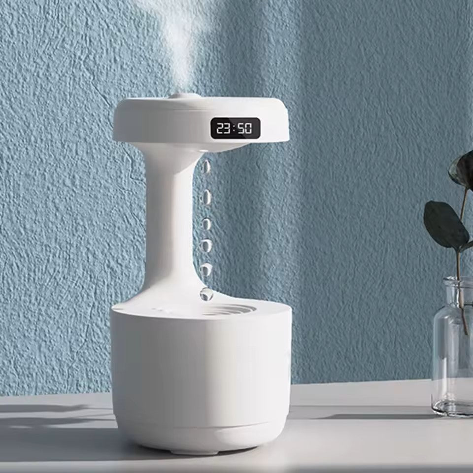HUMIDIFICADOR ANTIGRAVEDAD AGUA DE LUJO