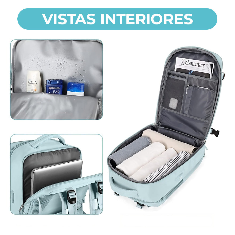 Mochila de Viaje Avión Multifuncional
